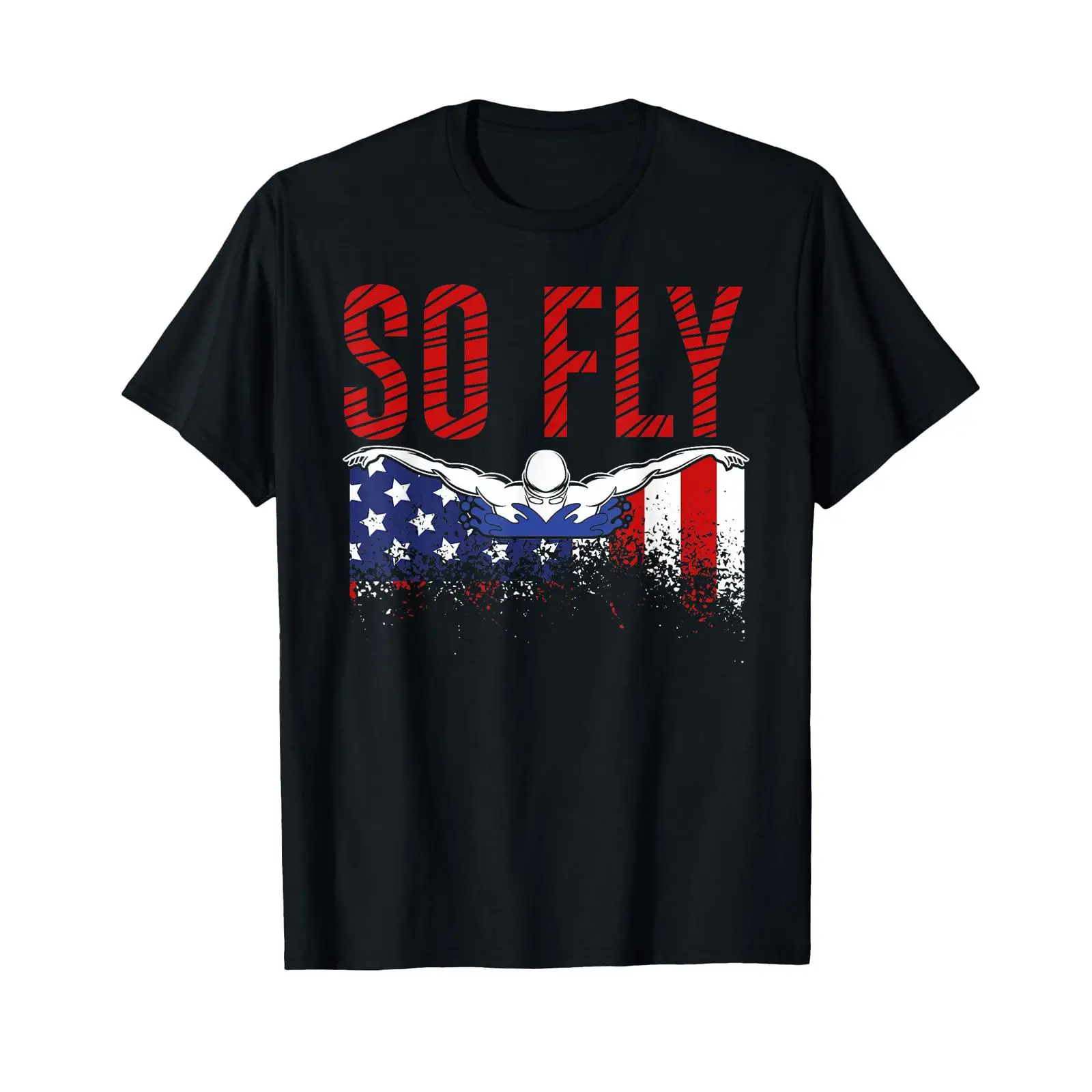 Aquatic Sports Teams - تي شيرت So Fly USA للرياضات
